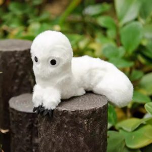 Alternative view of brush buddy plush